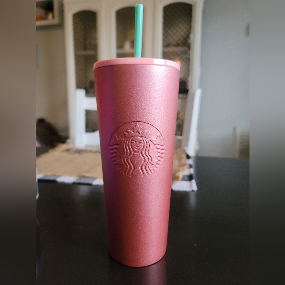 Starbucks Stainless Steel Pink Tumbler
